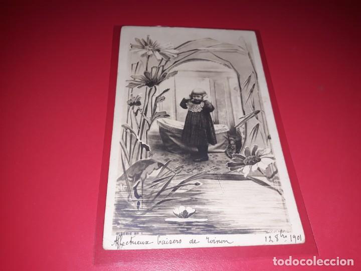 Postales: Postal 1901 Escrita y Sellada - Foto 1