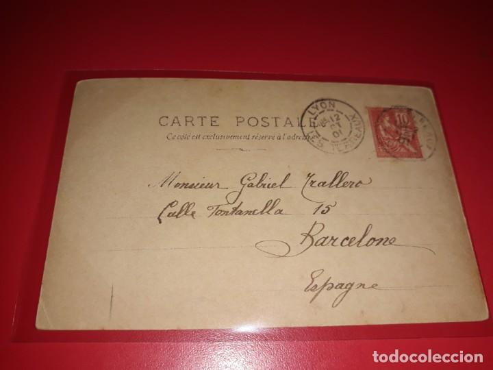 Postales: Postal 1901 Escrita y Sellada - Foto 2