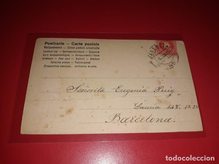 Postales: Postal Fechada1903 Escrita y Sellada - Foto 2