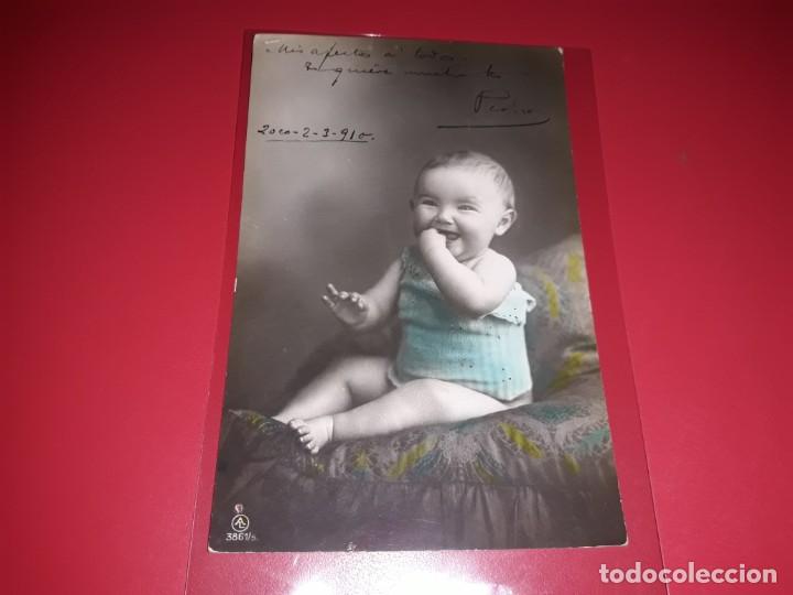 Postales: Serie 2 Postales fechada 1910  Escritas - Foto 2