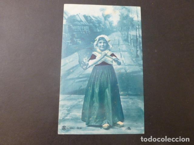Postales: NI&Ntilde;A PESCADORA POSTAL - Foto 1