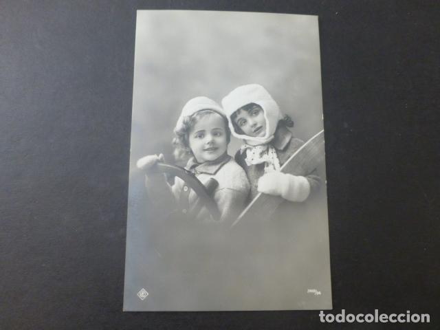 Postales: NI&Ntilde;AS EN INVIERNO POSTAL - Foto 1