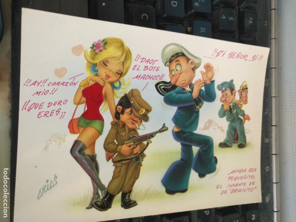 Postales: HAGA SU OFERTA POSTAL militar humor ILUSTRADA ILUSTRADOR ANTIGUA ORIGINAL