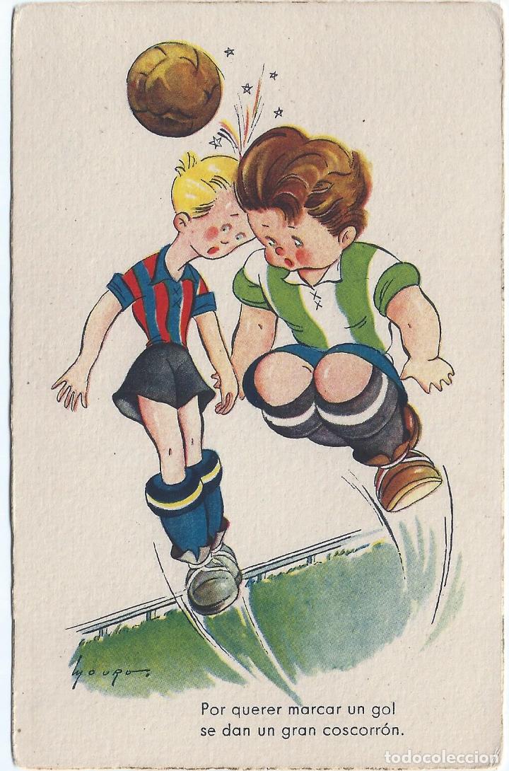 Postales: Futbolistas - Ediciones Col&oacute;n - Foto 1