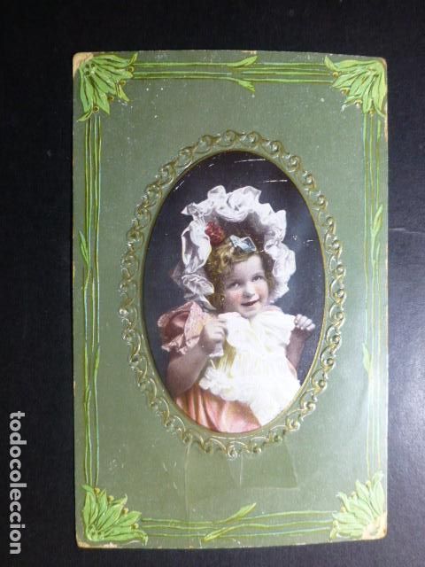 Postales: NI&Ntilde;A EN ORLA POSTAL - Foto 1