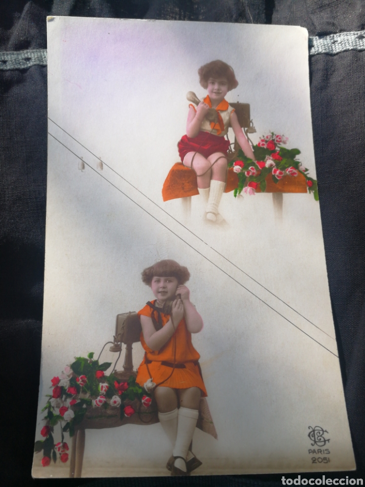 Postales: TARJETA POSTAL MODERNISTA . - Foto 1