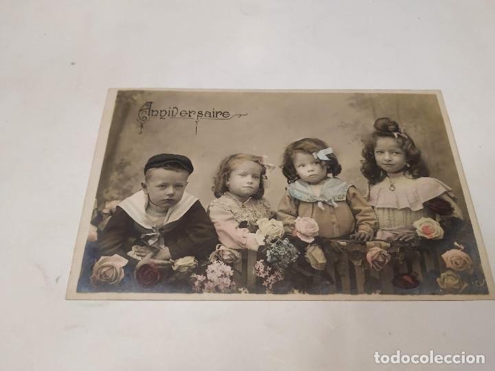 Postales: POSTAL ANNIVERSAIRE - - Foto 1