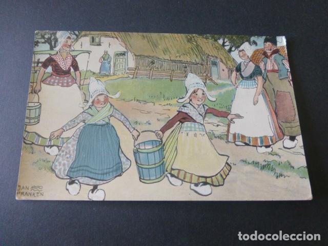 Postales: NI&Ntilde;AS HOLANDESAS POSTAL - Foto 1