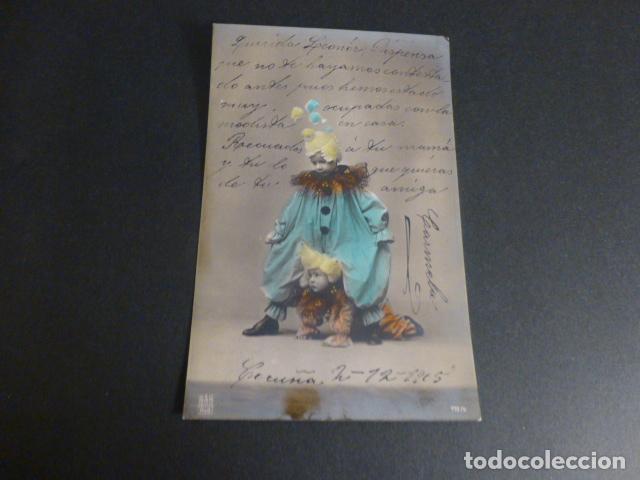 Postales: NI&Ntilde;OS DISFRAZADOS POSTAL - Foto 1
