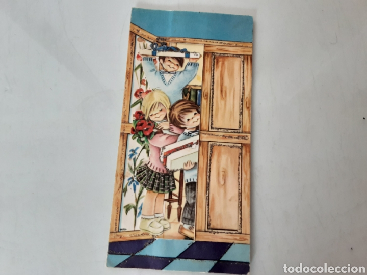 Postales: Tarjeta a&ntilde;os 60 - Foto 1