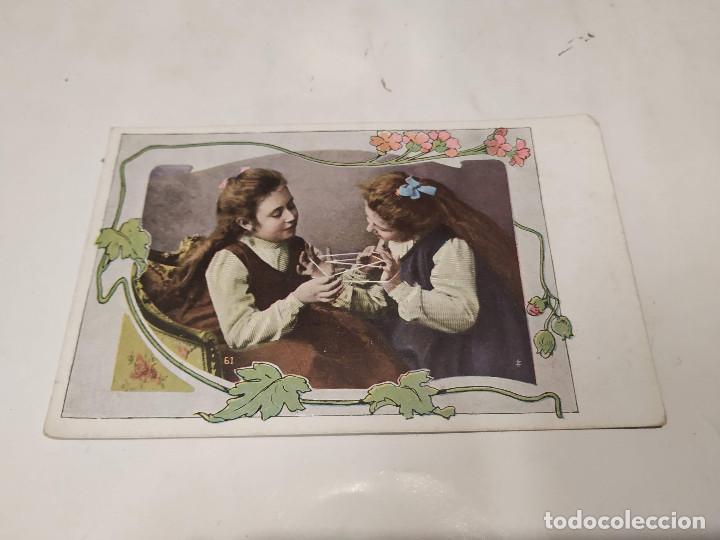 Postales: POSTAL NI&Ntilde;AS JUGANDO - Foto 1