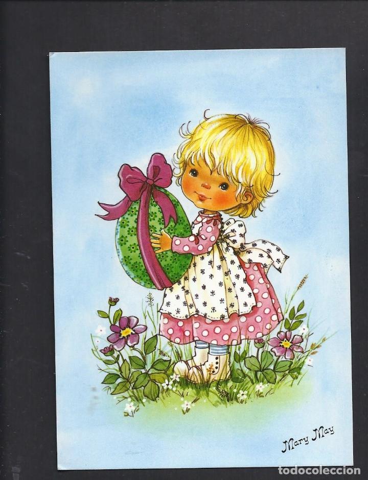 Postales: Postal infantil. Mary Ray. No usada. - Foto 1