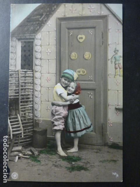 Postales: NI&Ntilde;OS CAMPESINOS POSTAL - Foto 1