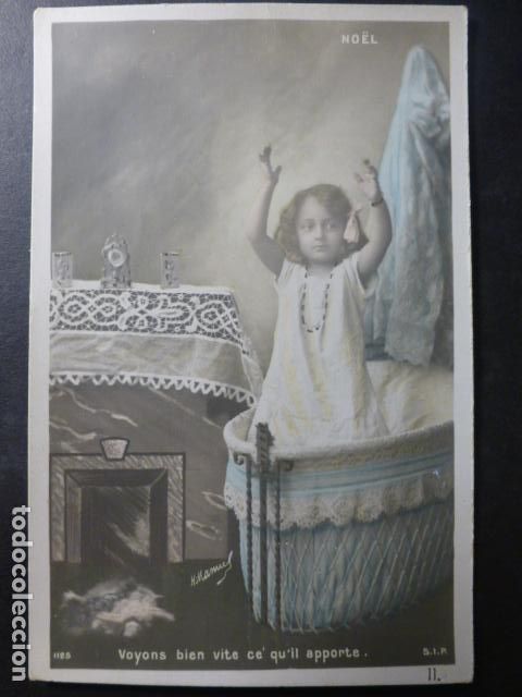 Postales: NI&Ntilde;A EN CUNA POSTAL - Foto 1