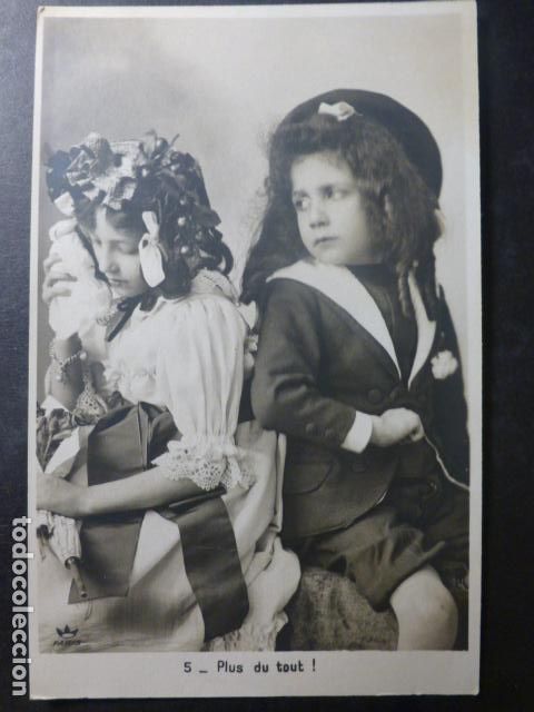 Postales: NI&Ntilde;OS ELEGANTES POSTAL - Foto 1