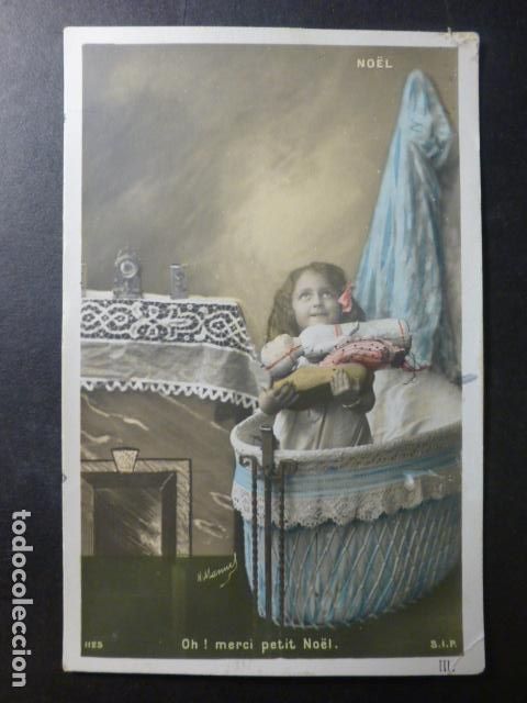 Postales: NI&Ntilde;A EN CUNA POSTAL - Foto 1