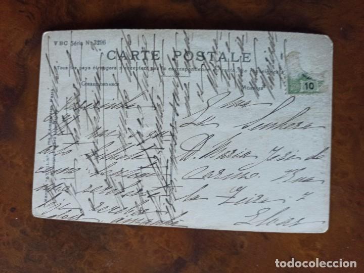 Postales: Ni&ntilde;os limpiando 1909 - Foto 2