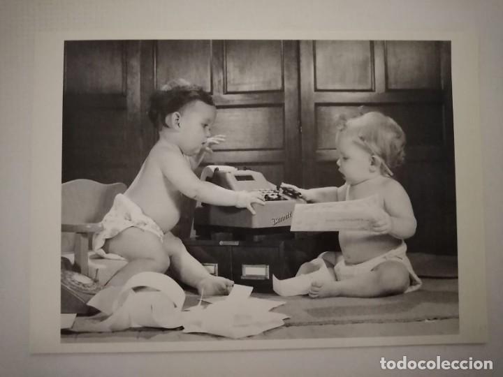 Postales: Postales ni&ntilde;os blanco y negro - Foto 7