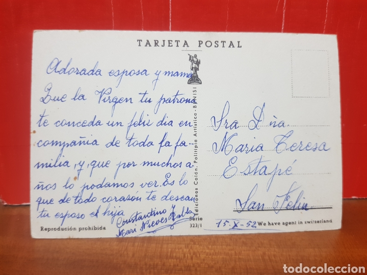 Postales: POSTAL ANTIGUA A&Ntilde;OS 50 - Foto 2