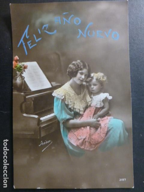 Postales: NI&Ntilde;A CON MADRE POSTAL - Foto 1
