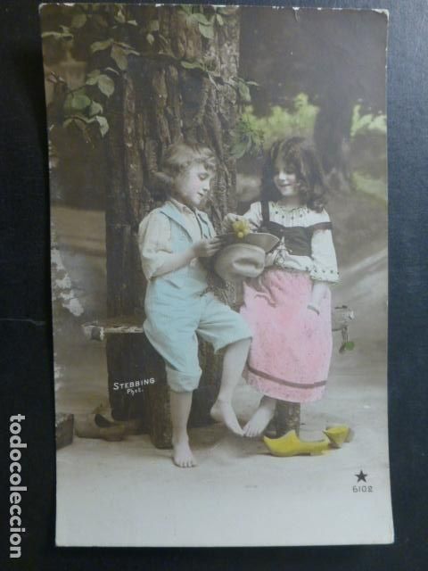 Postales: PAREJA DE NI&Ntilde;OS POSTAL - Foto 1