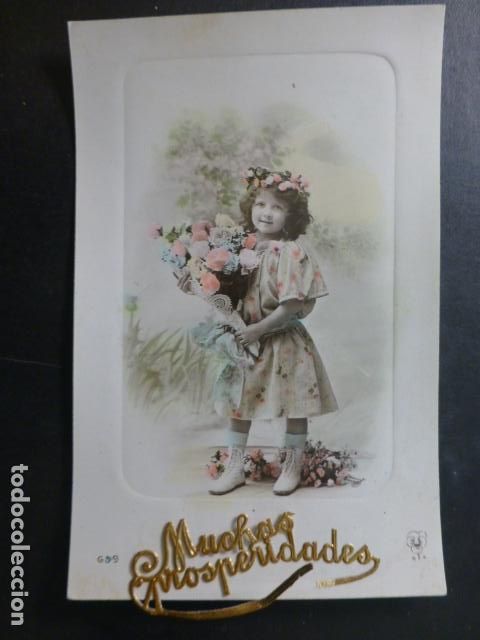 Postales: NI&Ntilde;A ELEGANTE POSTAL - Foto 1