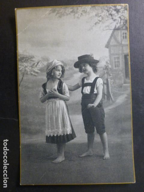 Postales: NI&Ntilde;OS CAMPESINOS POSTAL - Foto 1
