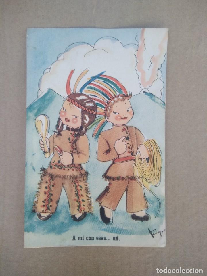 Postales: Postal Ami con esas...no - Foto 1