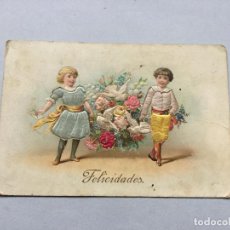 Postales: FELICIDADES - SAN SEBASTIAN 1903