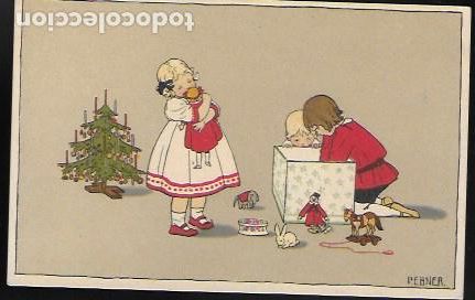 Postales: Postal de P. Ebner n&ordm; 693 M.M. Vienne. - Foto 1