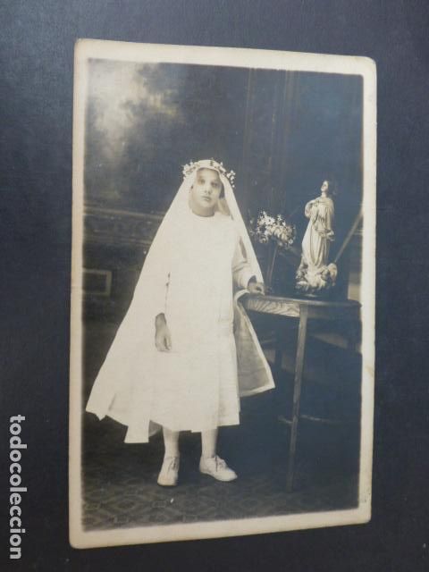 Postales: NI&Ntilde;A PRIMERA COMUNION POSTAL - Foto 1