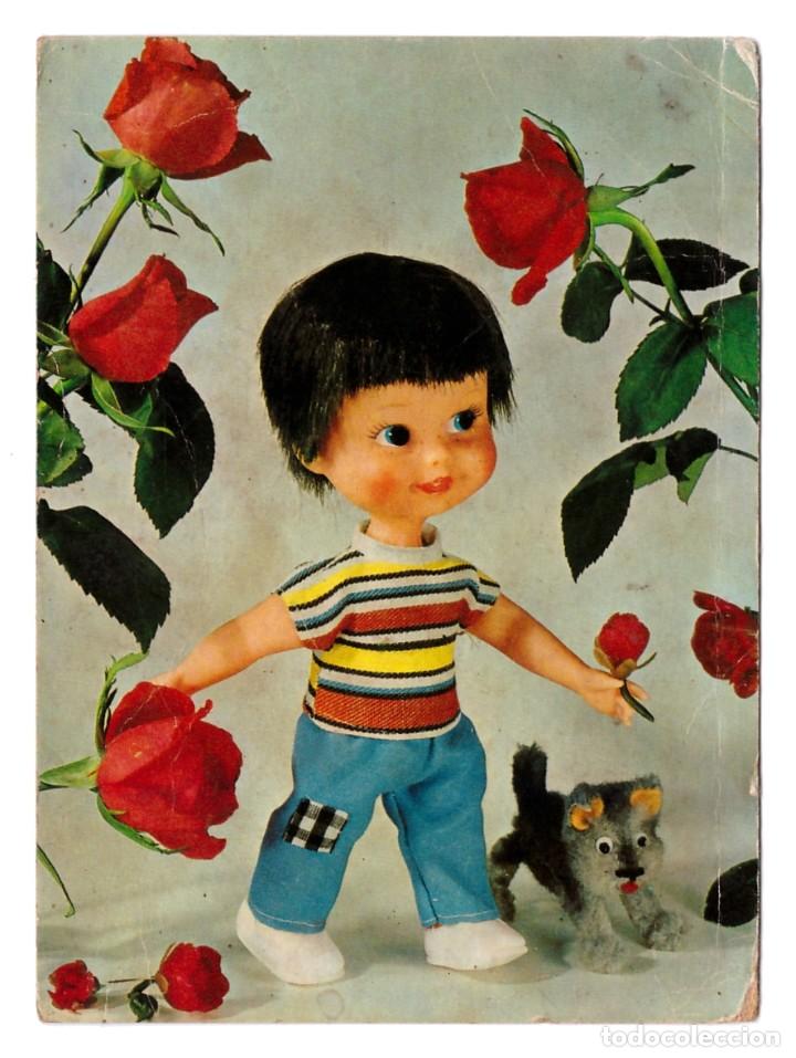 Postales: ROSAS Y MU&Ntilde;ECOS // CIRCULADA - Foto 1