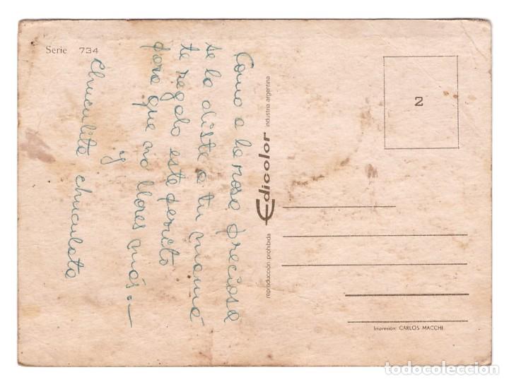 Postales: ROSAS Y MU&Ntilde;ECOS // CIRCULADA - Foto 2