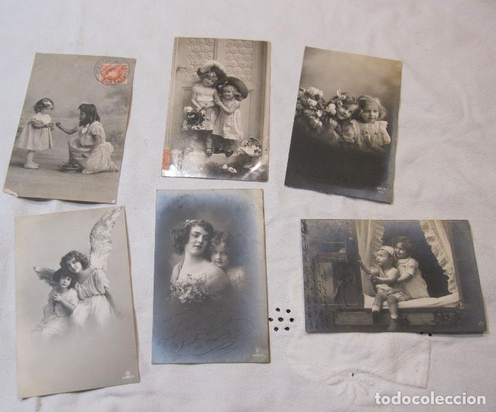 Postales: 6 POSTALES INFANTILES. CIRCULADAS O ESCRITAS - Foto 1