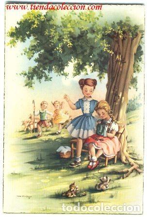 Postales: Postal infantil - Foto 1
