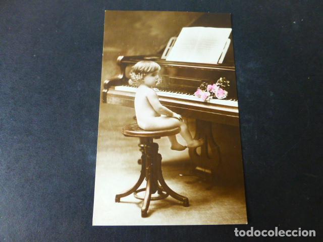 Postales: NI&Ntilde;O TOCANDO EL PIANO POSTAL - Foto 1