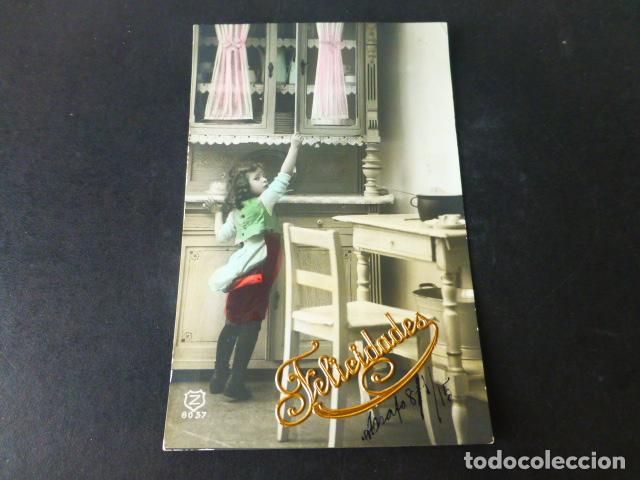 Postales: NI&Ntilde;A EN COCINA POSTAL - Foto 1