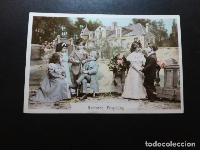 Postales: NI&Ntilde;OS HACIENDO PROYECTOS POSTAL - Foto 1