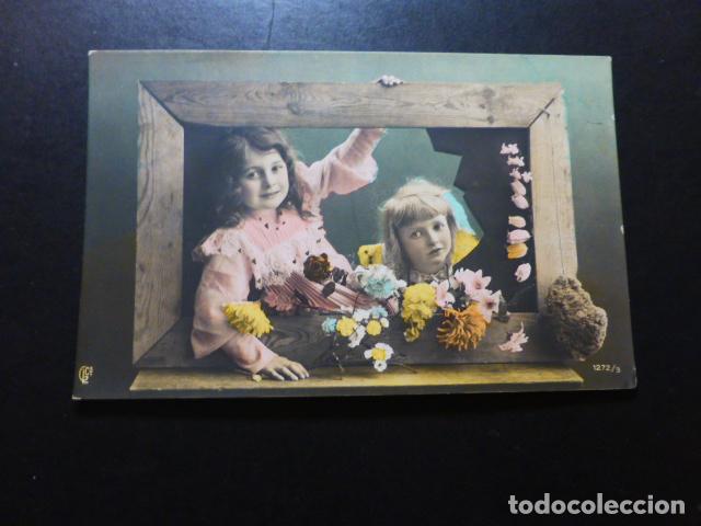 Postales: NI&Ntilde;AS ENMARCADAS POSTAL - Foto 1