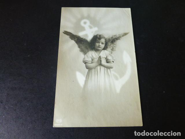 Postales: NI&Ntilde;A CON ALAS DE ANGEL POSTAL - Foto 1