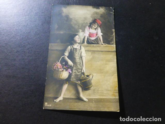 Postales: NI&Ntilde;OS CAMPESINOS POSTAL - Foto 1