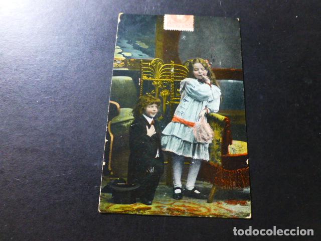 Postales: NI&Ntilde;OS ELEGANTES POSTAL - Foto 1