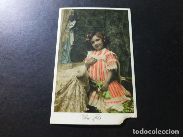 Postales: NI&Ntilde;A ELEGANTE POSTAL - Foto 1