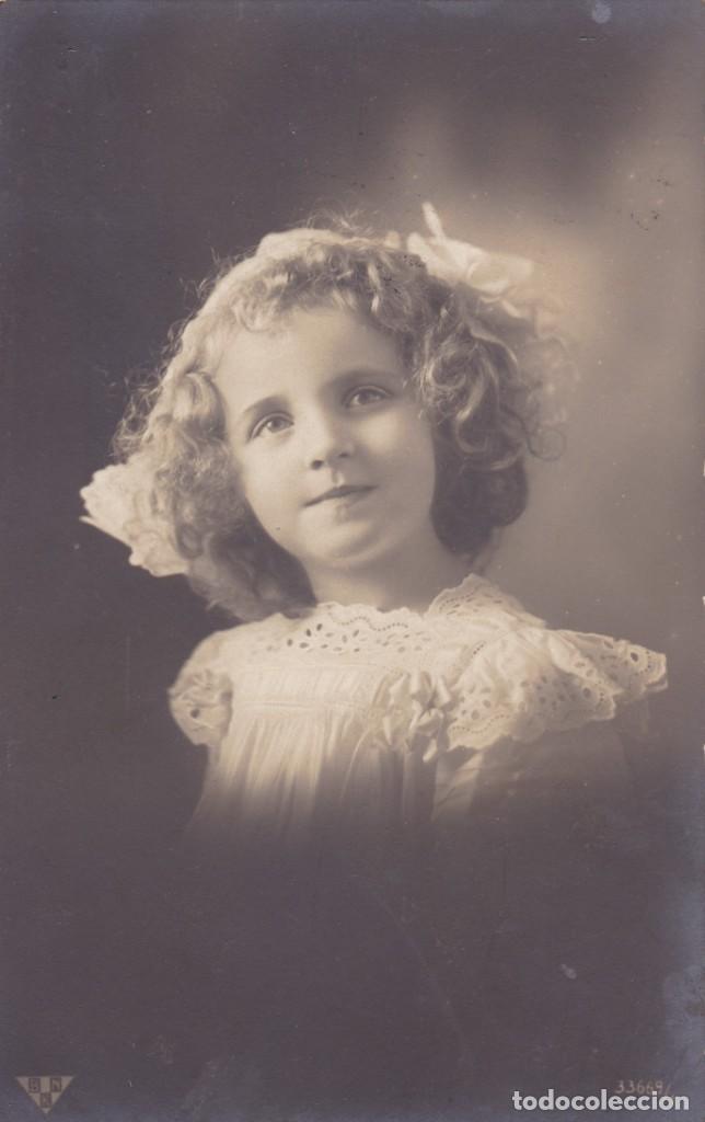 Postales: ni&ntilde;a postal circulada en 1911 - Foto 1