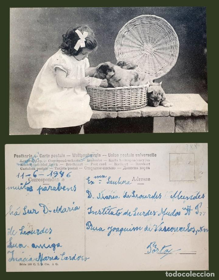 Postkarten: POSTAL DEL A&Ntilde;O 1946 - X