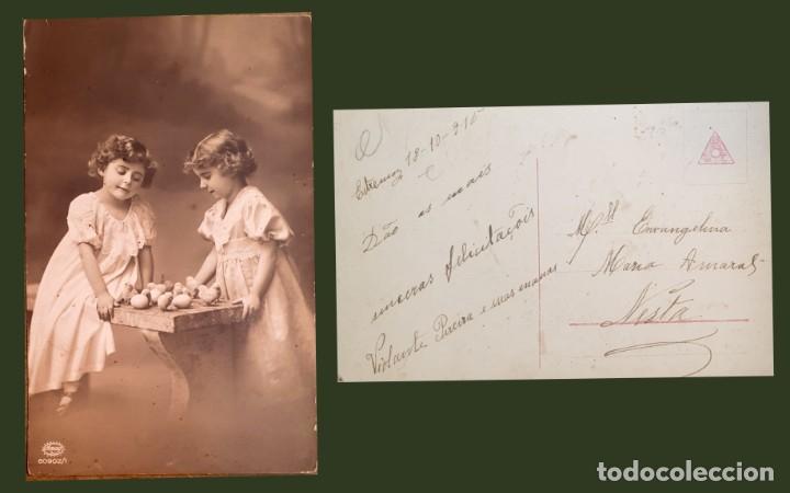 Postkarten: POSTAL A&Ntilde;O 1915 - X