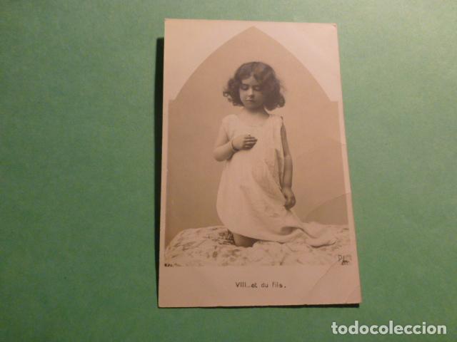 Postales: NI&Ntilde;A REZANDO POSTAL - Foto 1