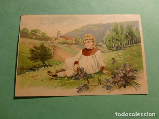 Postales: NI&Ntilde;A EN EL CAMPO POSTAL - Foto 1