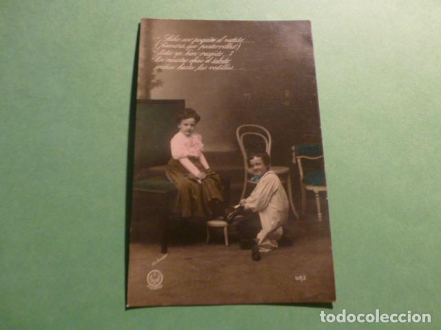 Postales: NI&Ntilde;O LIMPIABOTAS MADRID POSTAL - Foto 1