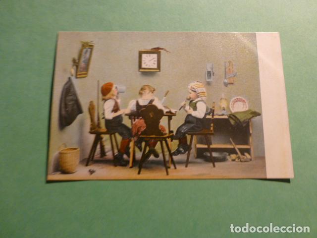 Postales: NI&Ntilde;OS EN EL HOGAR POSTAL - Foto 1